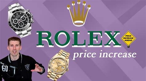 rolex price fluctuation|Rolex price increase 2024.